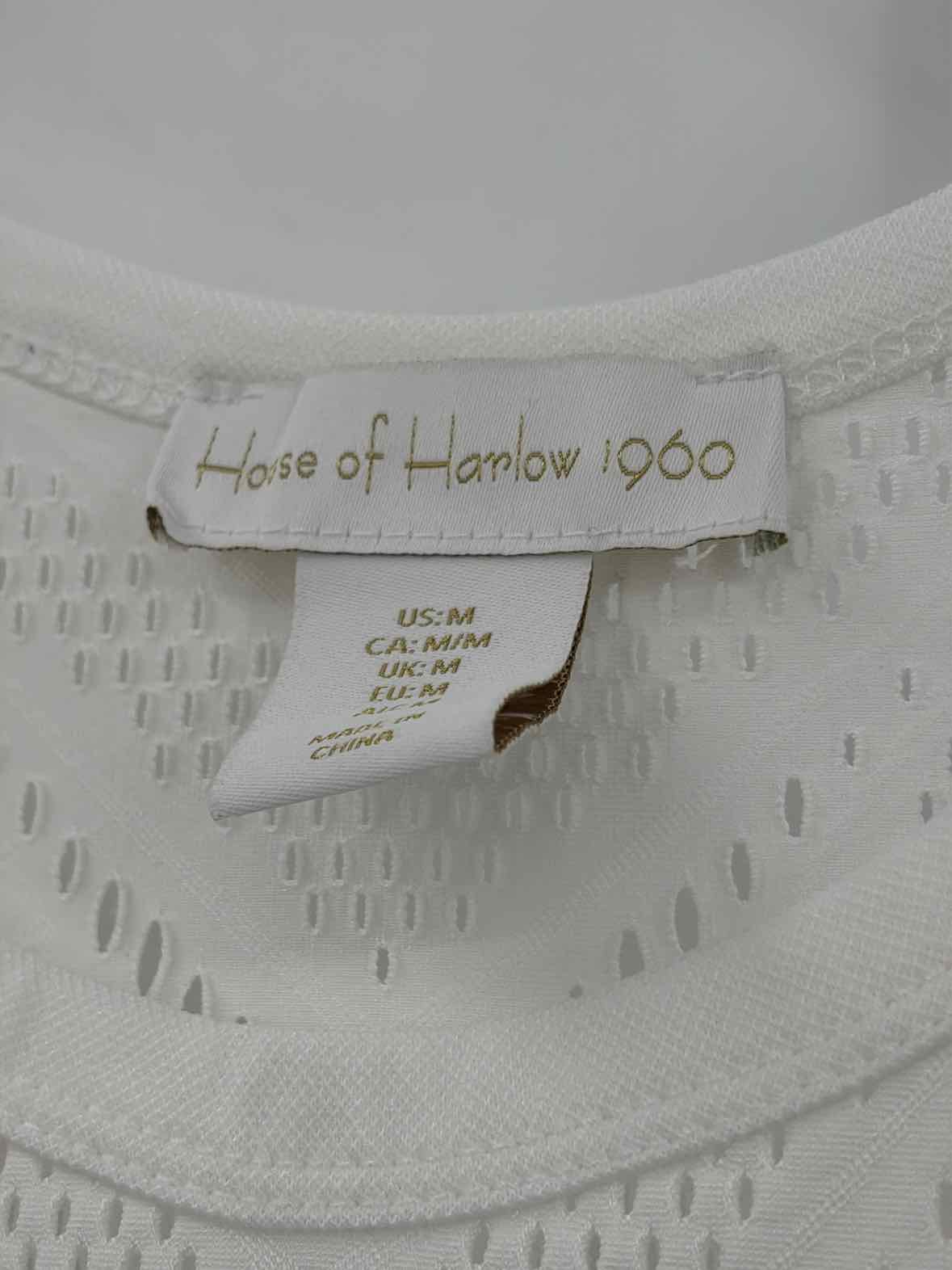 Pre-Owned House of Harlow 1960 White Size Medium Maxi Sleeveless Dress | True Fashionistas.