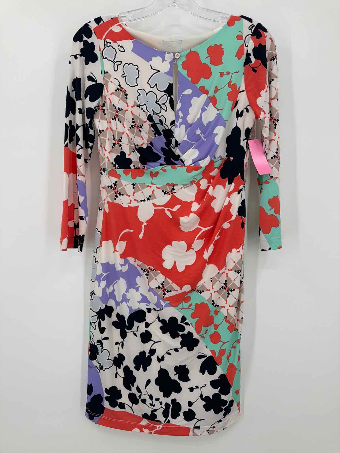 Pre-Owned Donna Morgan White Size 4 Short Long Sleeve Dress | True Fashionistas.