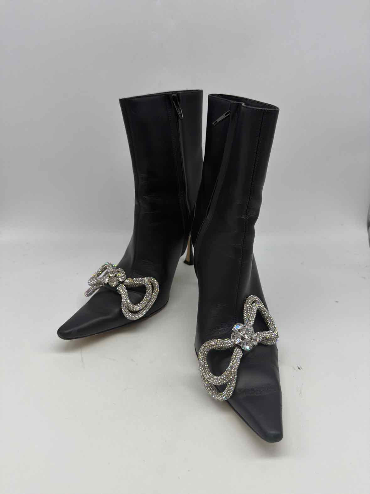 Pre-Owned Mach & Mach Black Size 36.5 Ankle Boot Boots | True Fashionistas.