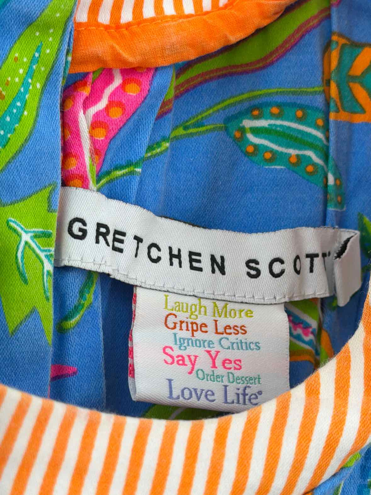 Pre-Owned Gretchen Scott Blue Size Small Short Long Sleeve Dress | True Fashionistas.