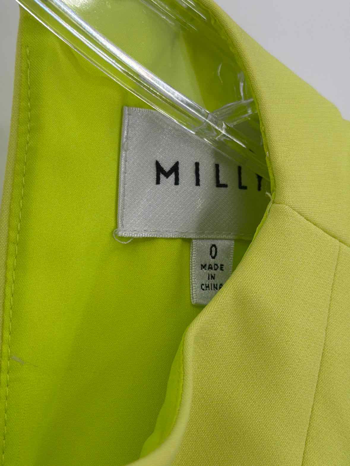 Pre-Owned Milly Yellow Size 0 Short Sleeveless Dress | True Fashionistas.