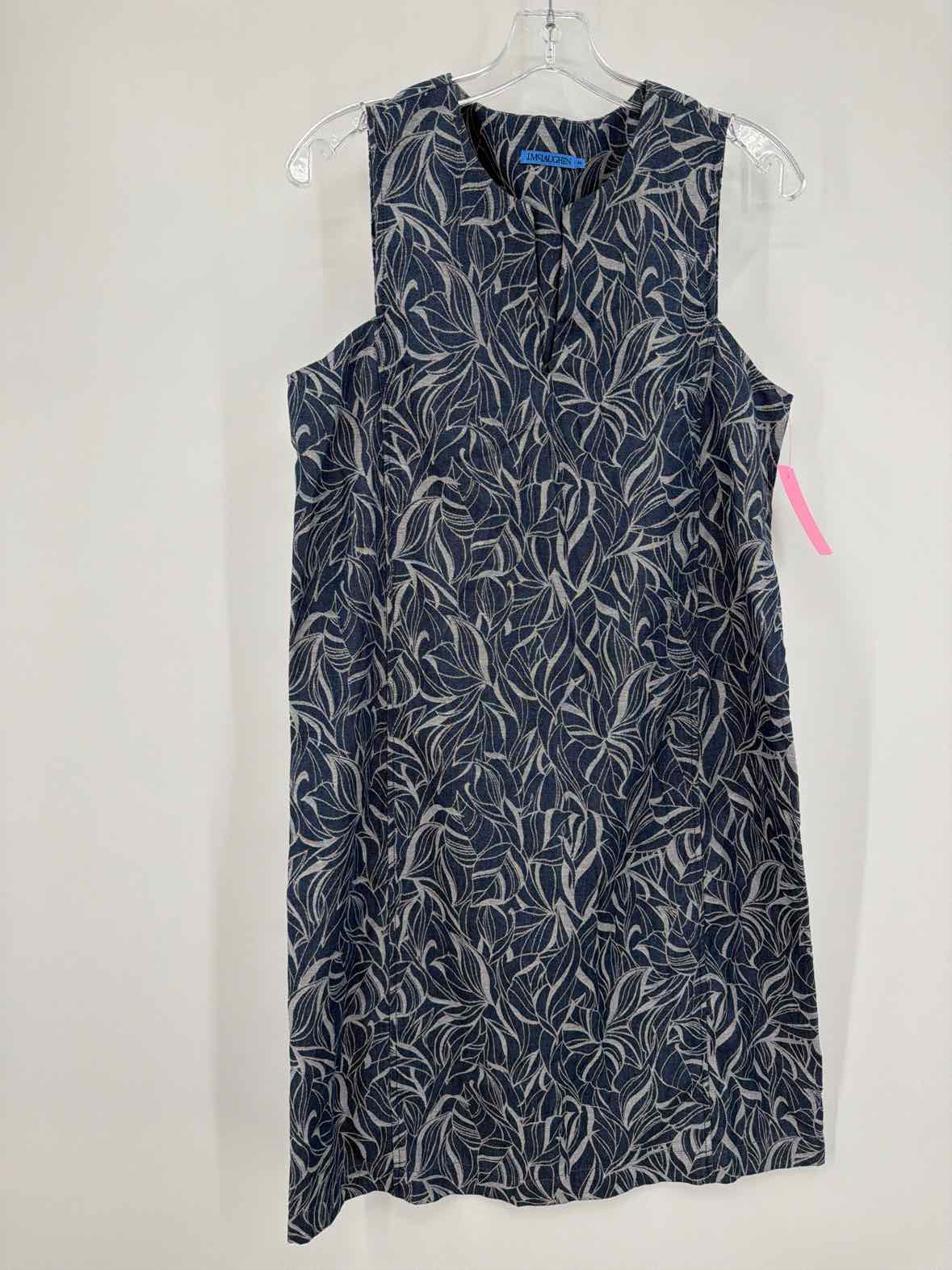 Pre-Owned J Mclaughlin Blue Size Medium Short Sleeveless Dress | True Fashionistas.