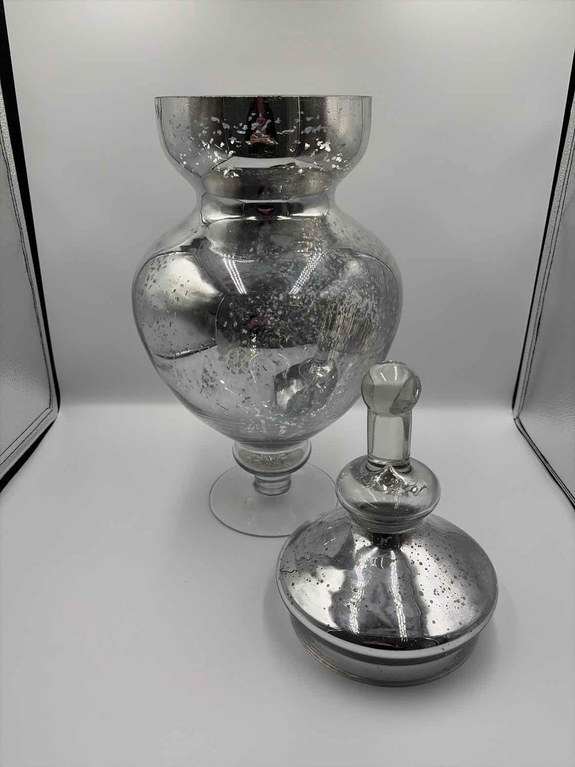 Mercury Glass Jar | True Fashionistas.