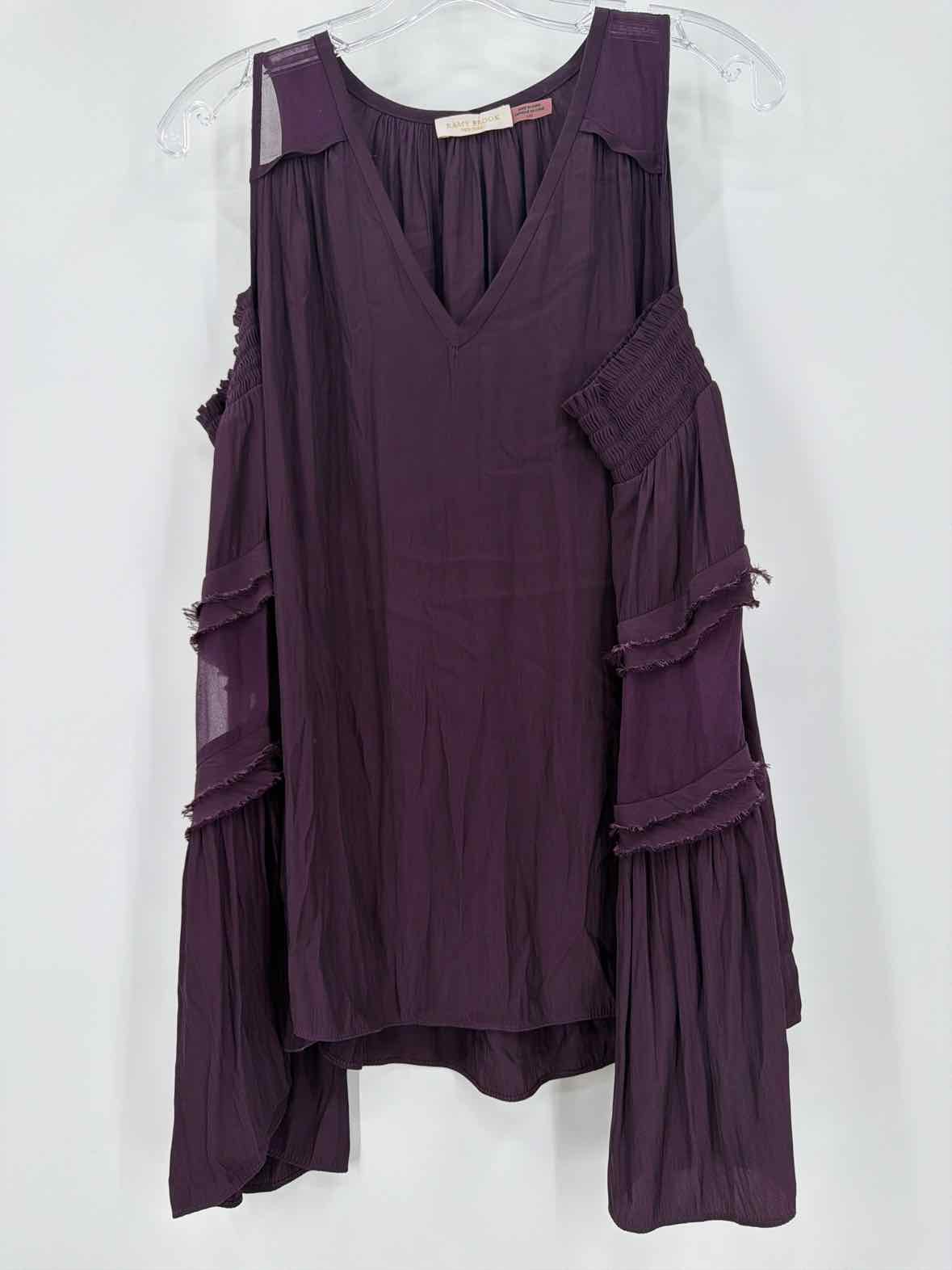 Pre-Owned Ramy Brook Purple Size Large Blouse | True Fashionistas.