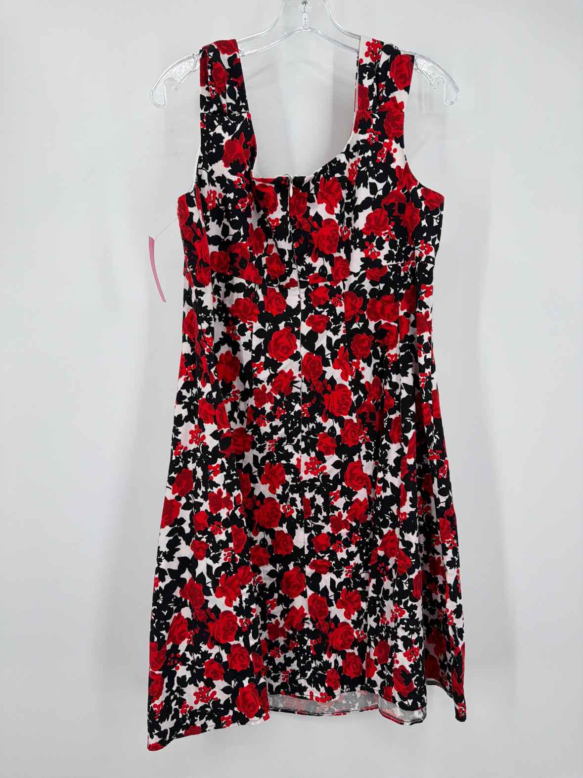 Pre-Owned London Times Red Size 14W Short Sleeveless Dress | True Fashionistas.