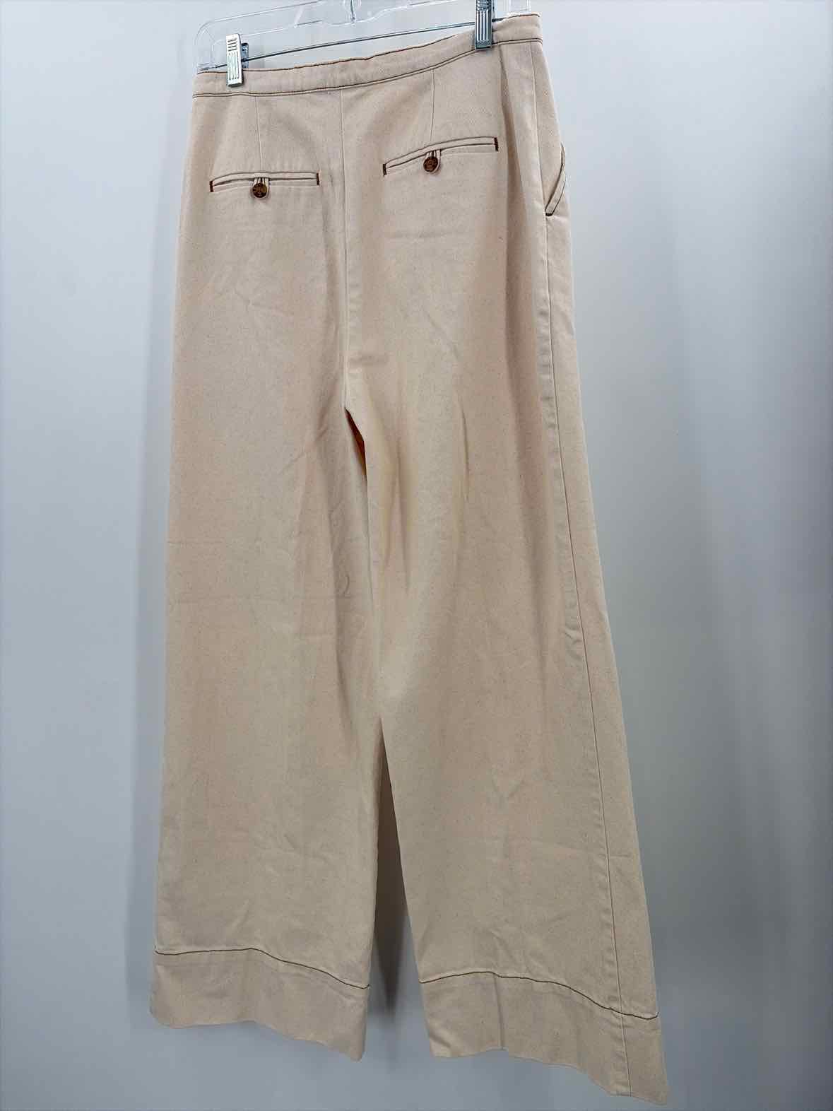 Pre-Owned Tory Burch Ivory Size 6 Casual Pants | True Fashionistas.