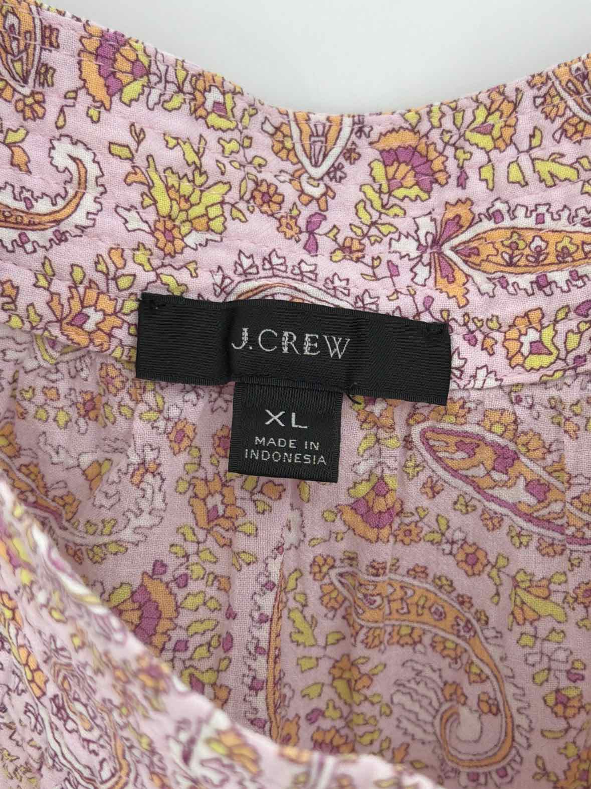 Pre-Owned J Crew Purple Size XL Tank Top | True Fashionistas.