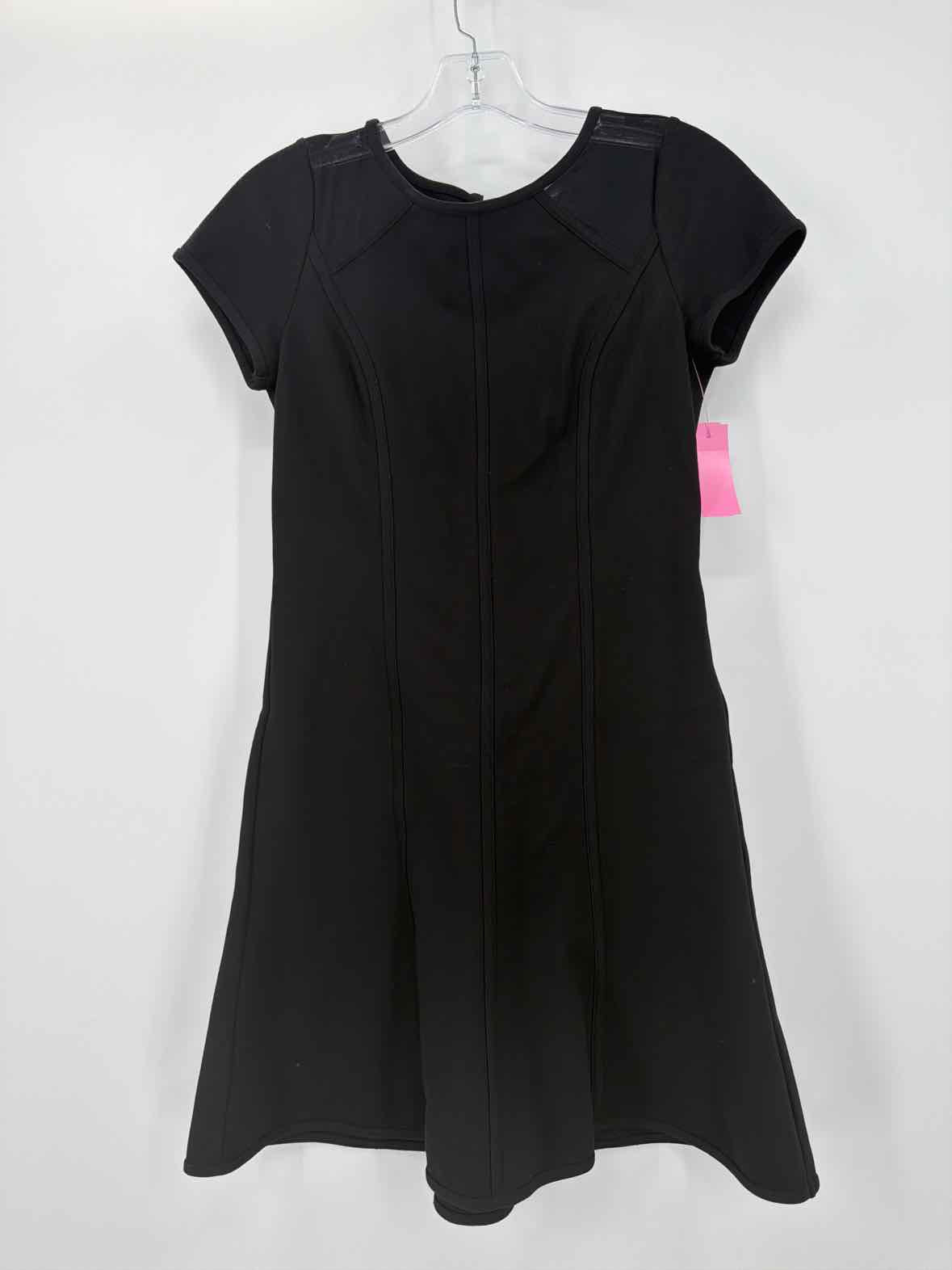 Pre-Owned Ann Taylor Black Size 0 Short Short Sleeve Dress | True Fashionistas.