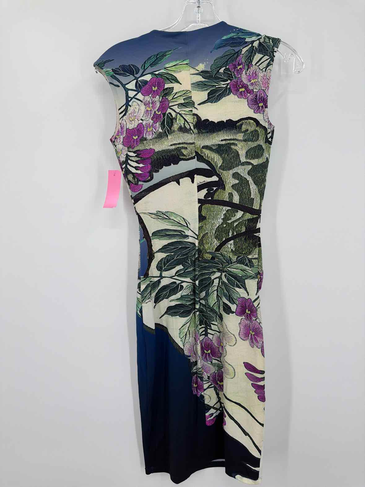 Pre-Owned Roberto Cavalli Ivory Size 38 Short Sleeveless Dress | True Fashionistas.