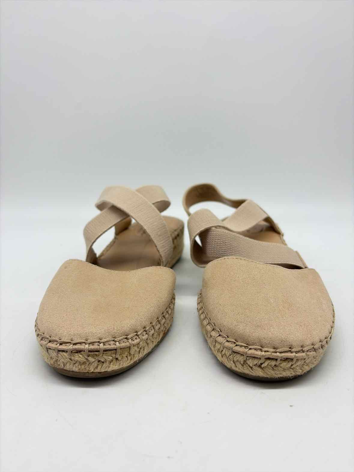 Abella Tan Size 6.5 Strappy Flats | True Fashionistas.