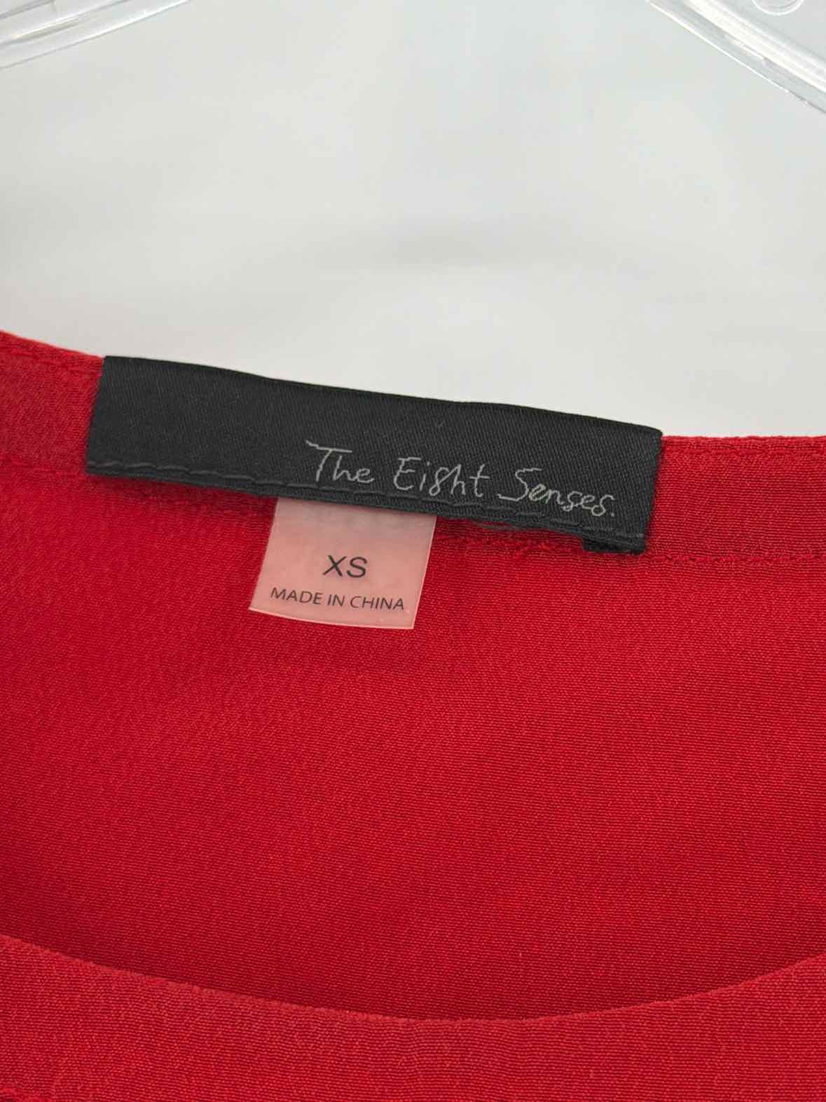 Pre-Owned The Eight Senses Red Size XS Tank Top | True Fashionistas.