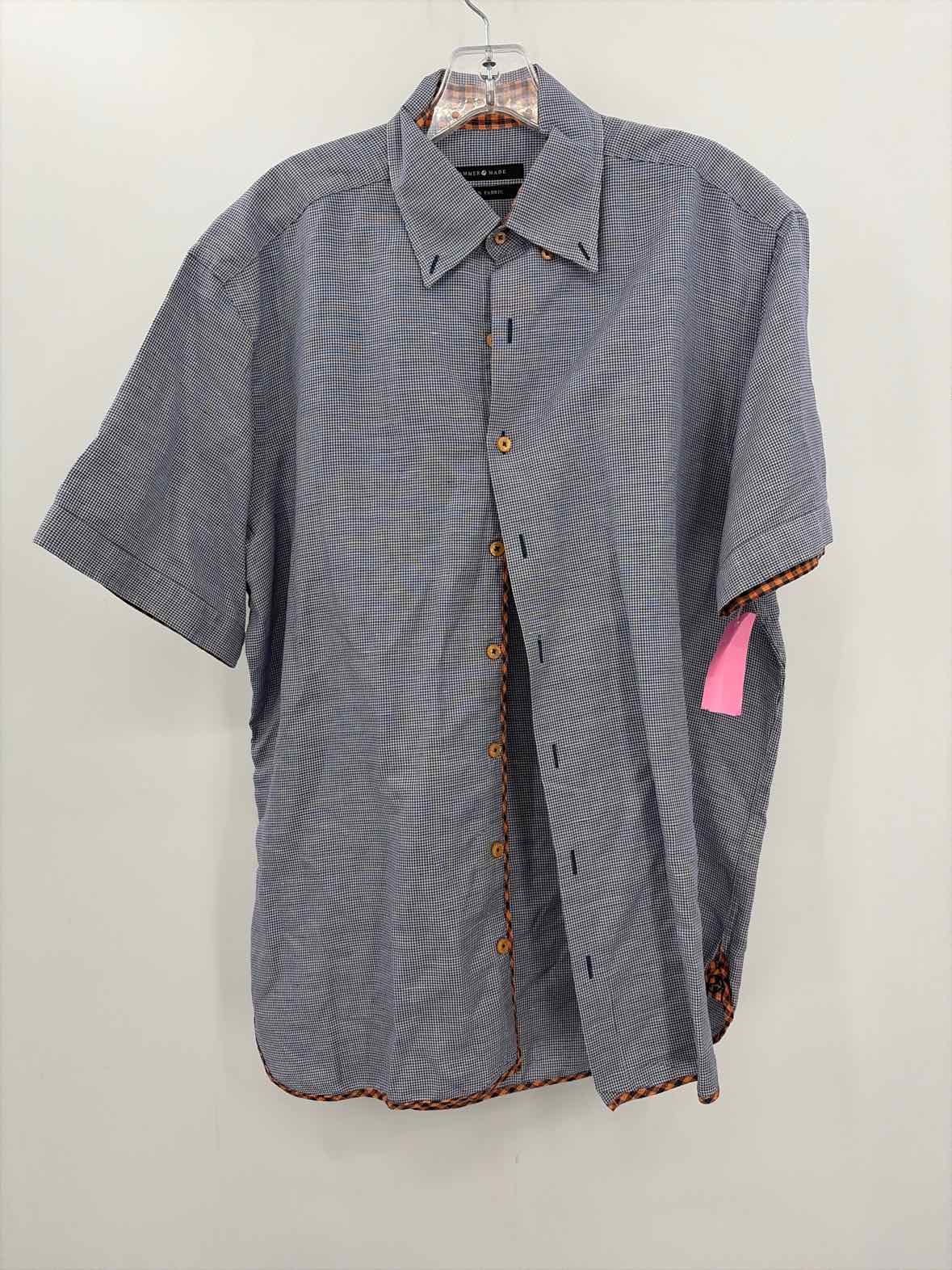Hammer Made Blue Size Large Men's Button Down | True Fashionistas.