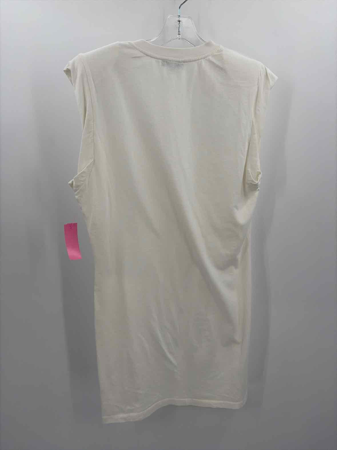 The Range White Size Small Knee Length Short Sleeve Dress | True Fashionistas.