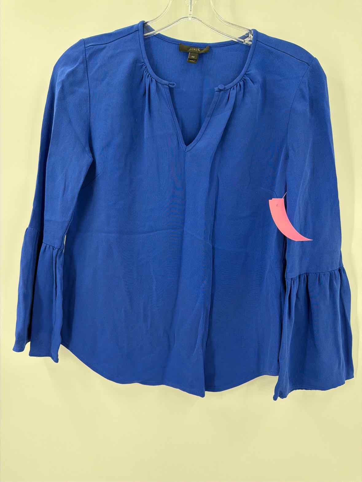 Pre-Owned J Crew Blue Size 00 Blouse | True Fashionistas.