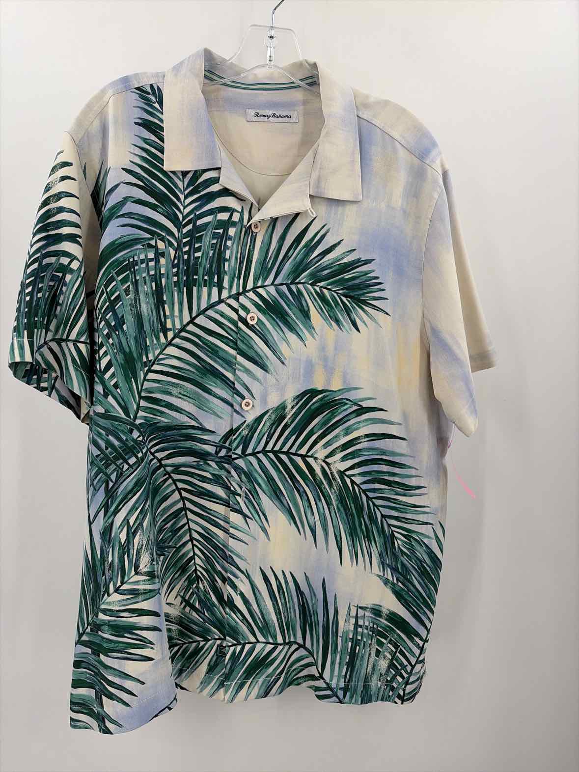 Pre-Owned Tommy Bahama Green Size Large Men's Button Down | True Fashionistas.