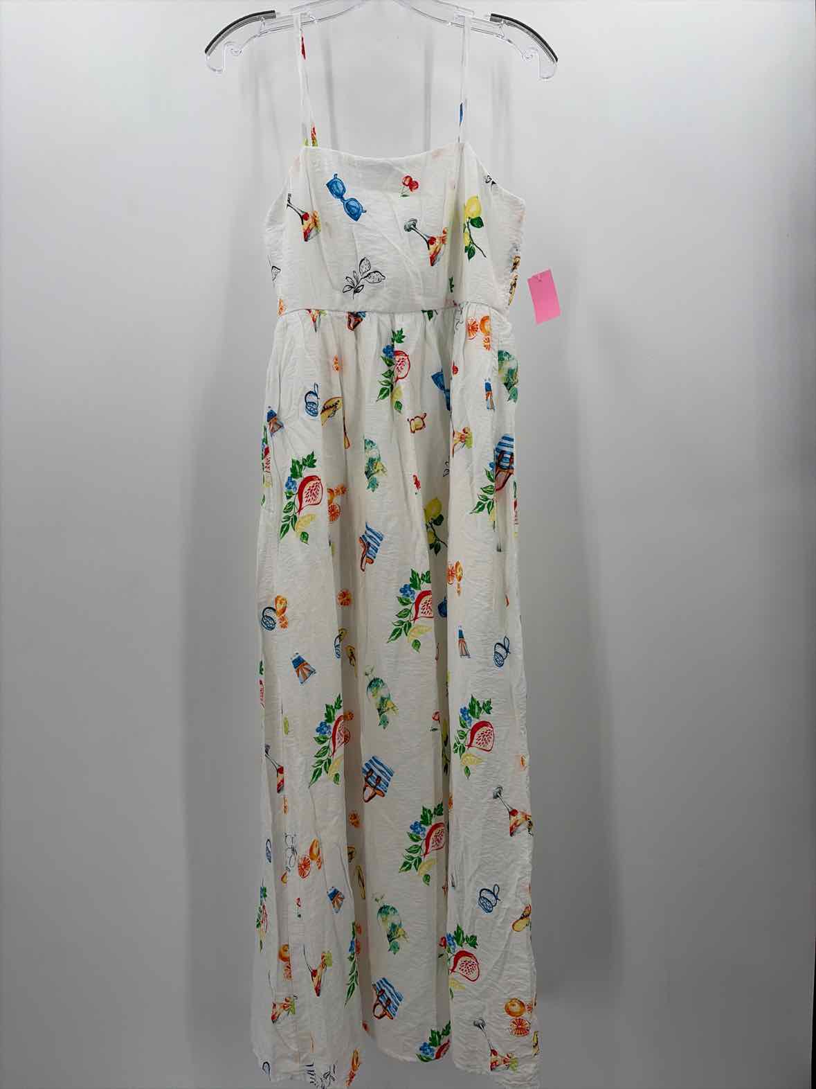 Pre-Owned Rachel Zoe White Size 8 Maxi Sleeveless Dress | True Fashionistas.