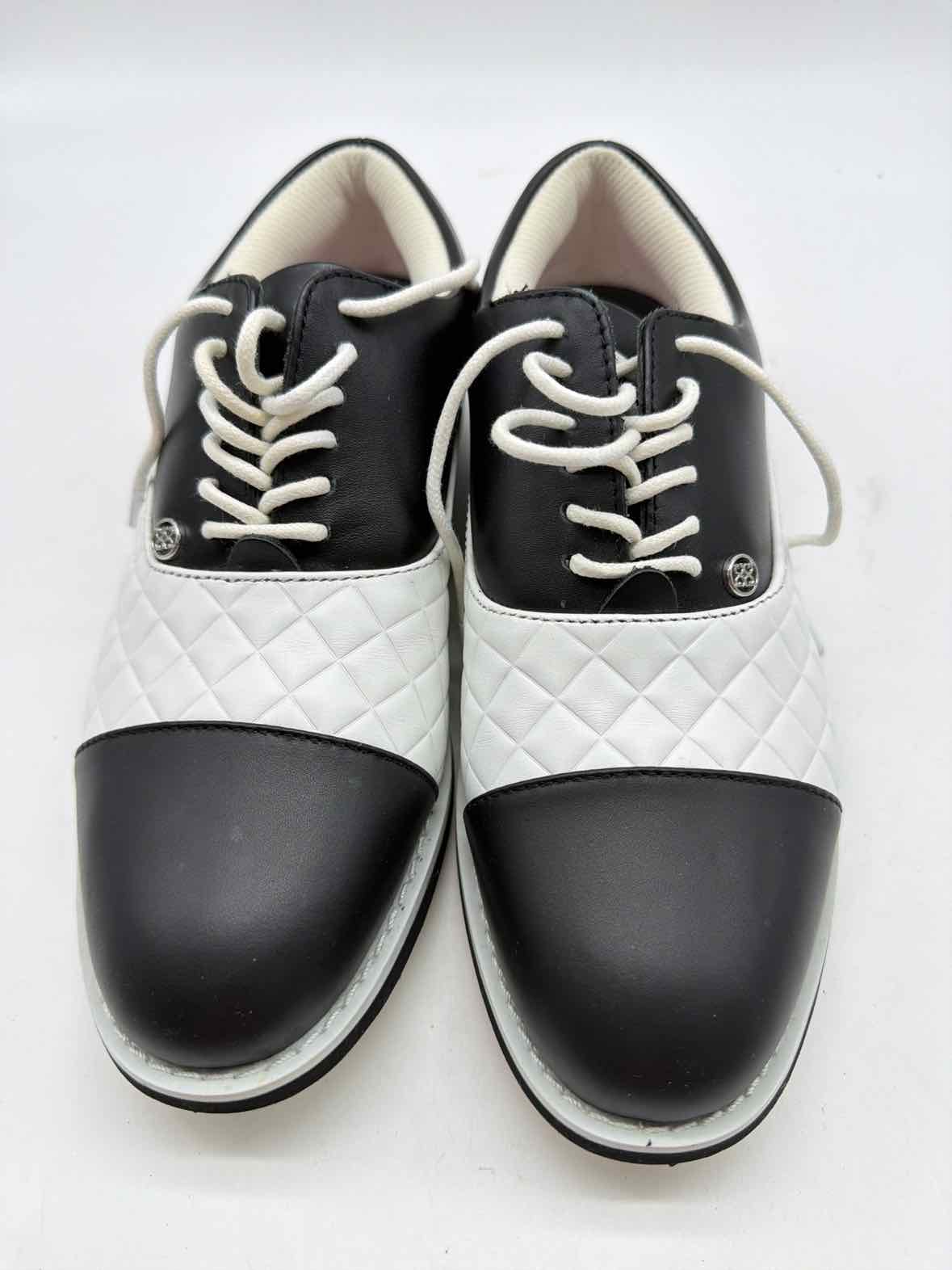 Pre-Owned G Fore White Size 7 Lace Up Golf Shoe | True Fashionistas.