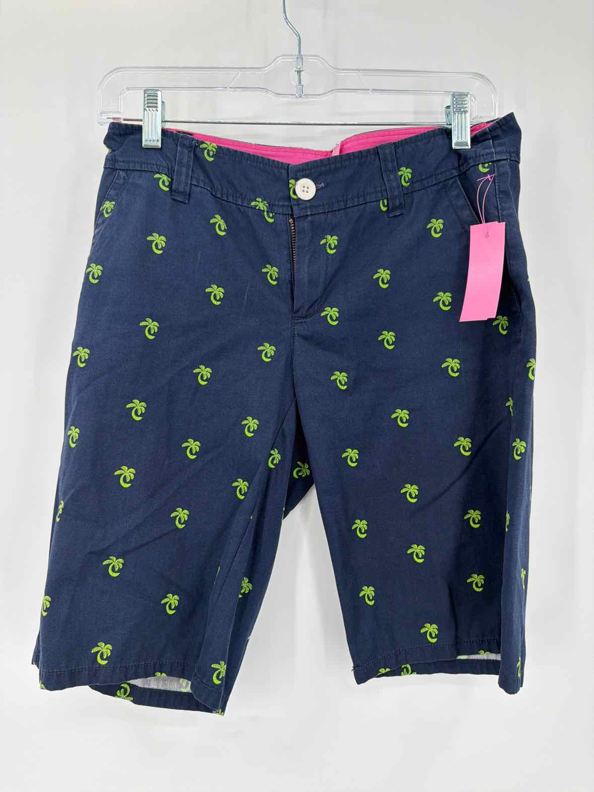 Pre-Owned Lilly Pulitzer Navy Size 2 Printed Shorts | True Fashionistas.