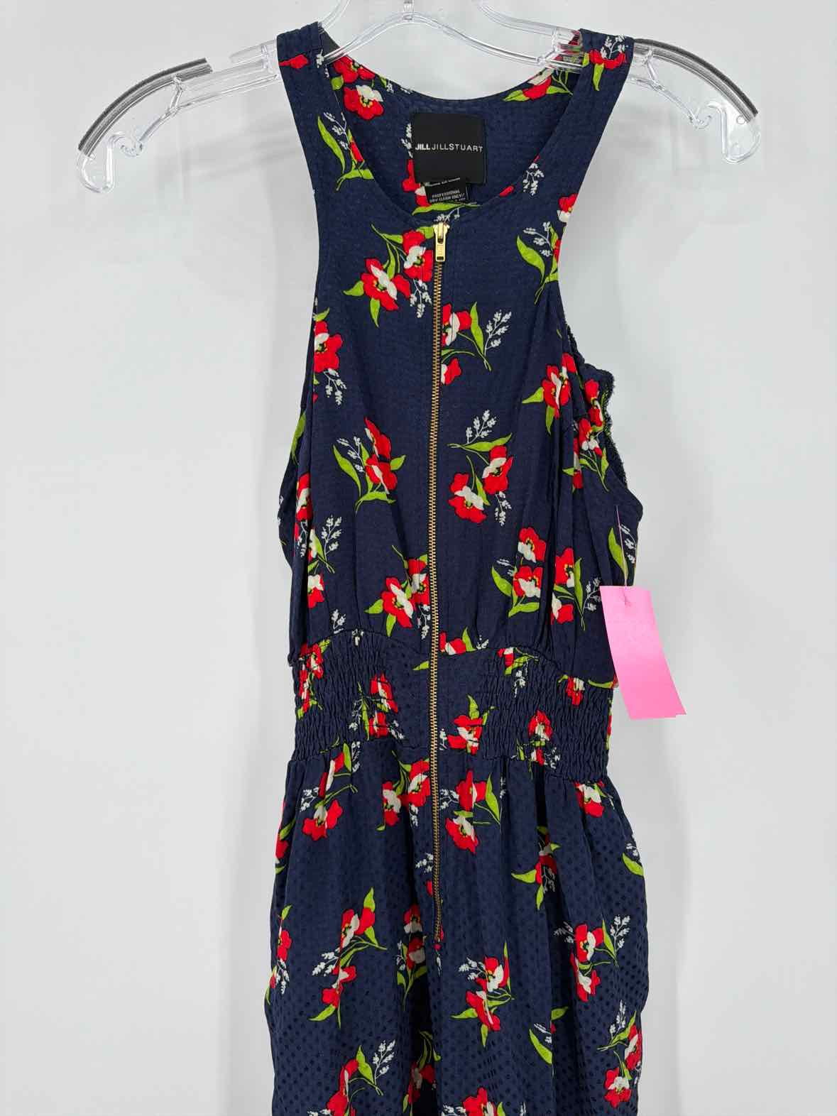 Pre-Owned Jill Jill stuart Navy Size 4 Sleeveless Jumpsuit | True Fashionistas.