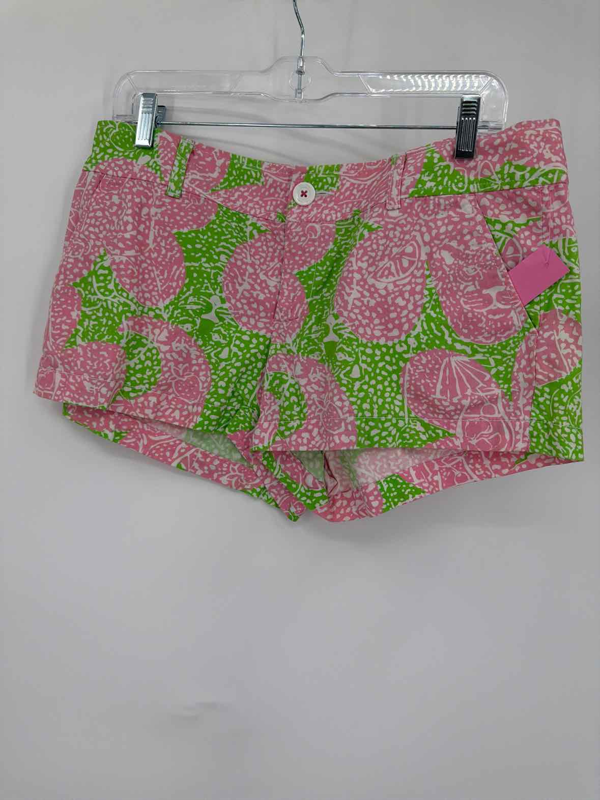 Pre-Owned Lilly Pulitzer Pink Size 8 Walsh Printed Shorts | True Fashionistas.