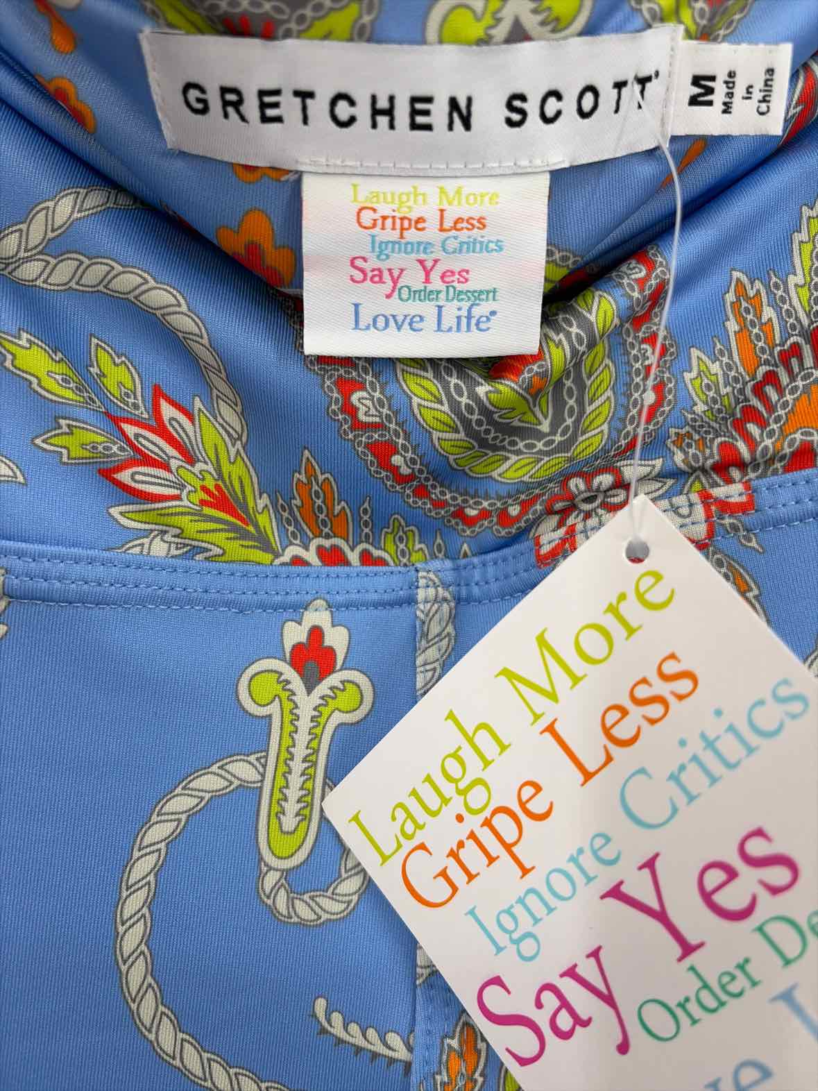 Gretchen Scott Blue Size Medium Legging Pull On Pants | True Fashionistas.