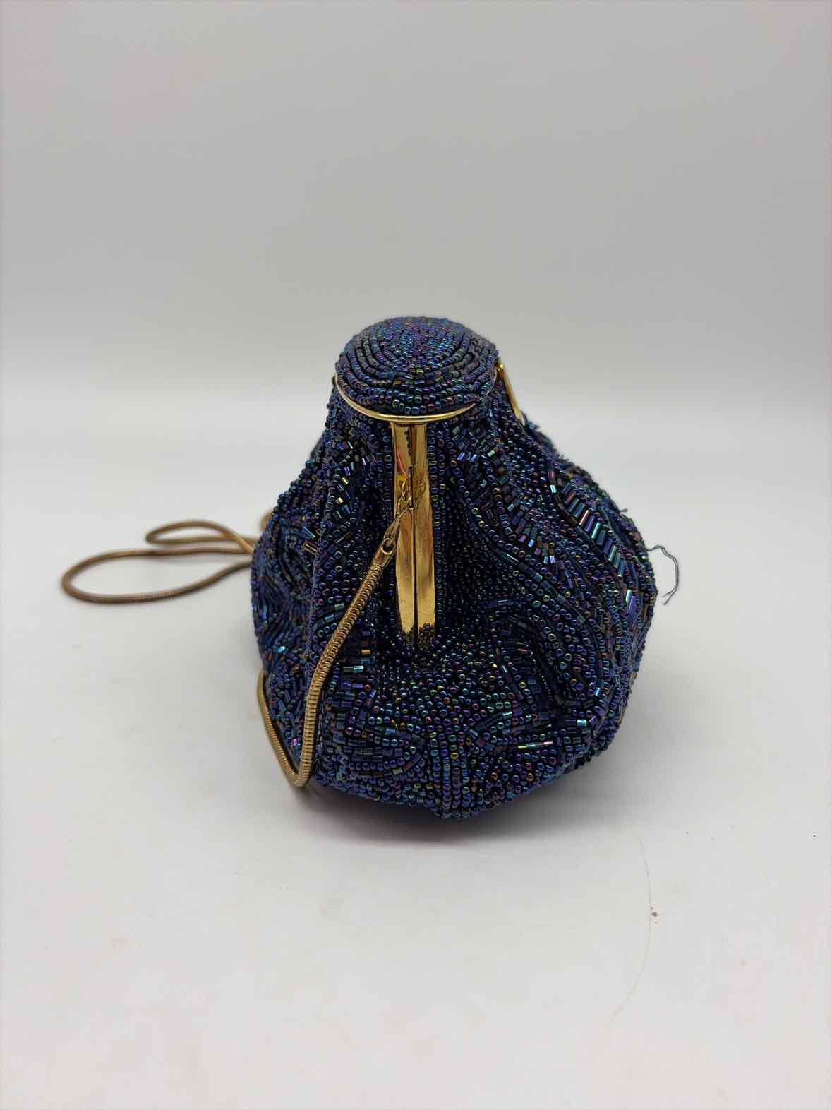 Pre-Owned La Regale Blue Crossbody Crossbody | True Fashionistas.