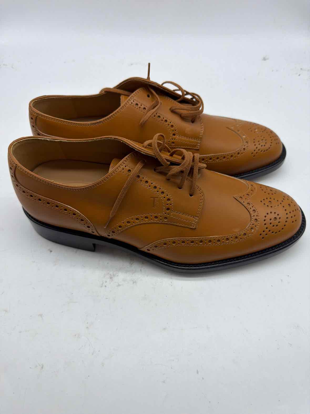 Pre-Owned Tod's Tan 7.5 Suede drivers Men's Slip On | True Fashionistas.