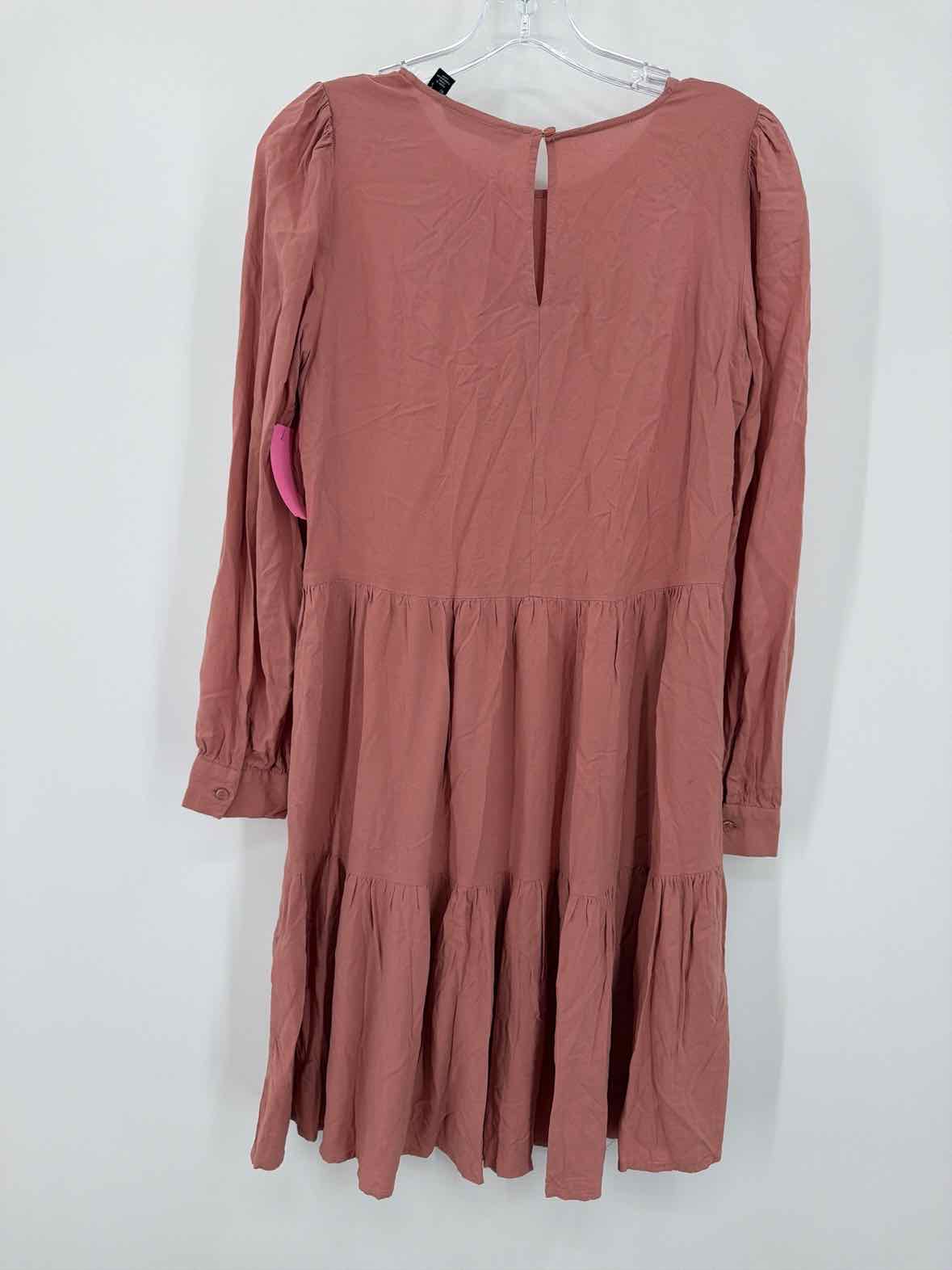 Pre-Owned Vero Moda Pink Size Small Short Long Sleeve Dress | True Fashionistas.