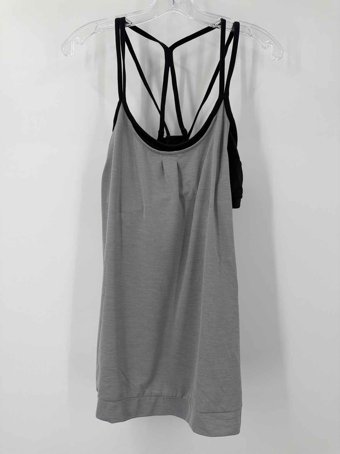 Pre-Owned Athleta Grey Size Large Athletic Tank | True Fashionistas.