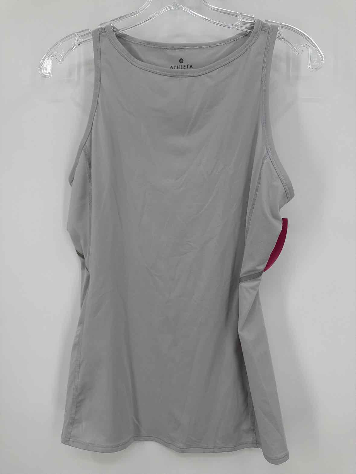 Pre-Owned Athleta Grey Size Small Athletic Tank | True Fashionistas.