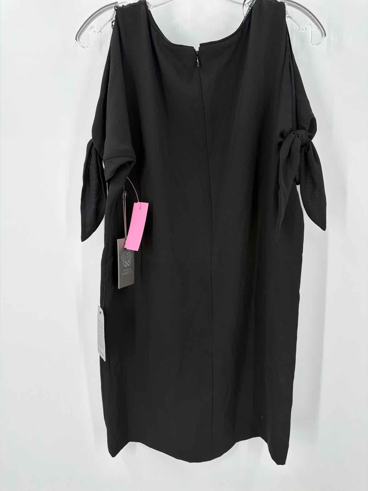 Pre-Owned Vince Camuto Black Size 0 Short Short Sleeve Dress | True Fashionistas.