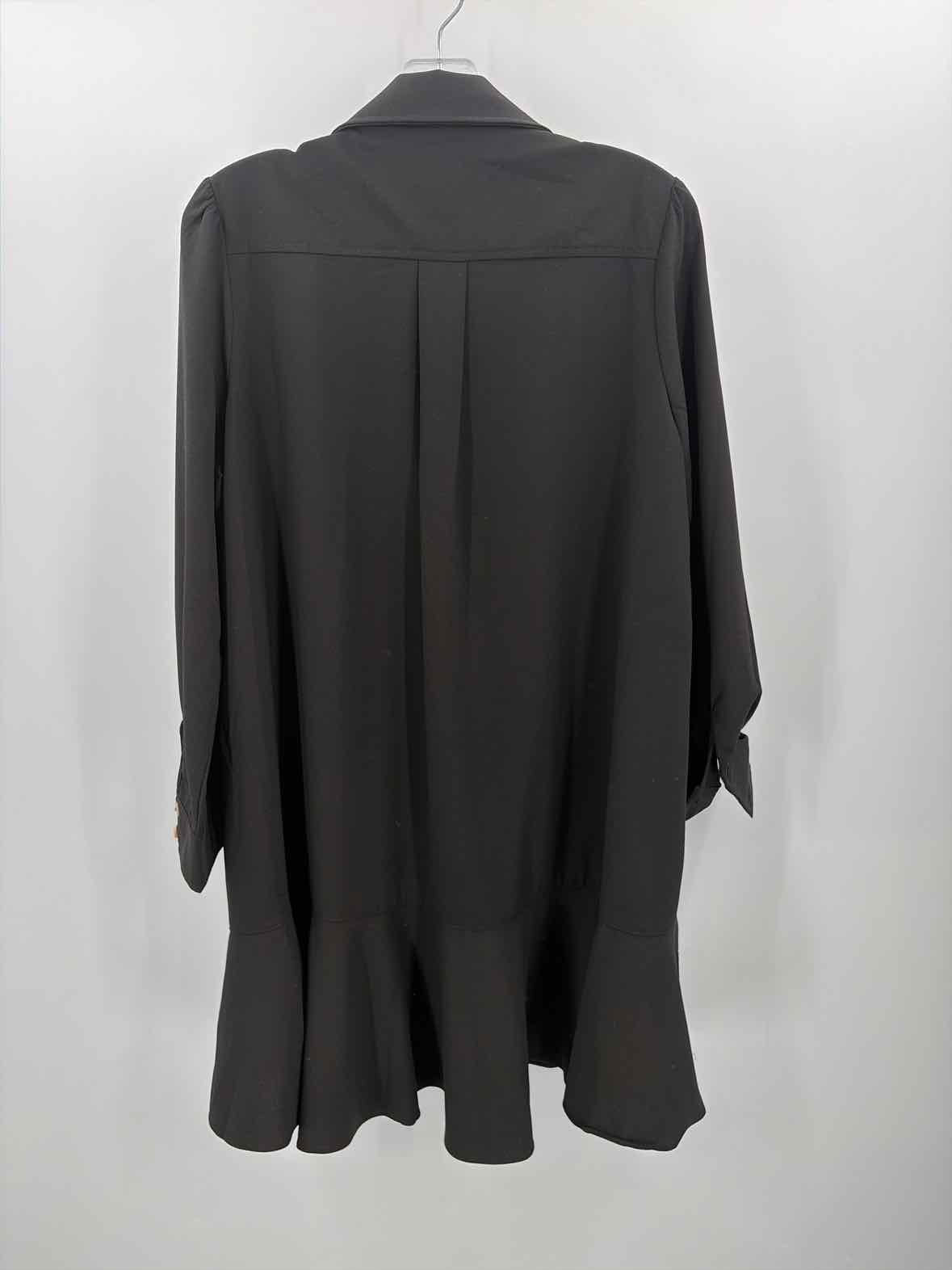 Pre-Owned Tuckernuck Black Size Medium Knee Length Long Sleeve Dress | True Fashionistas.