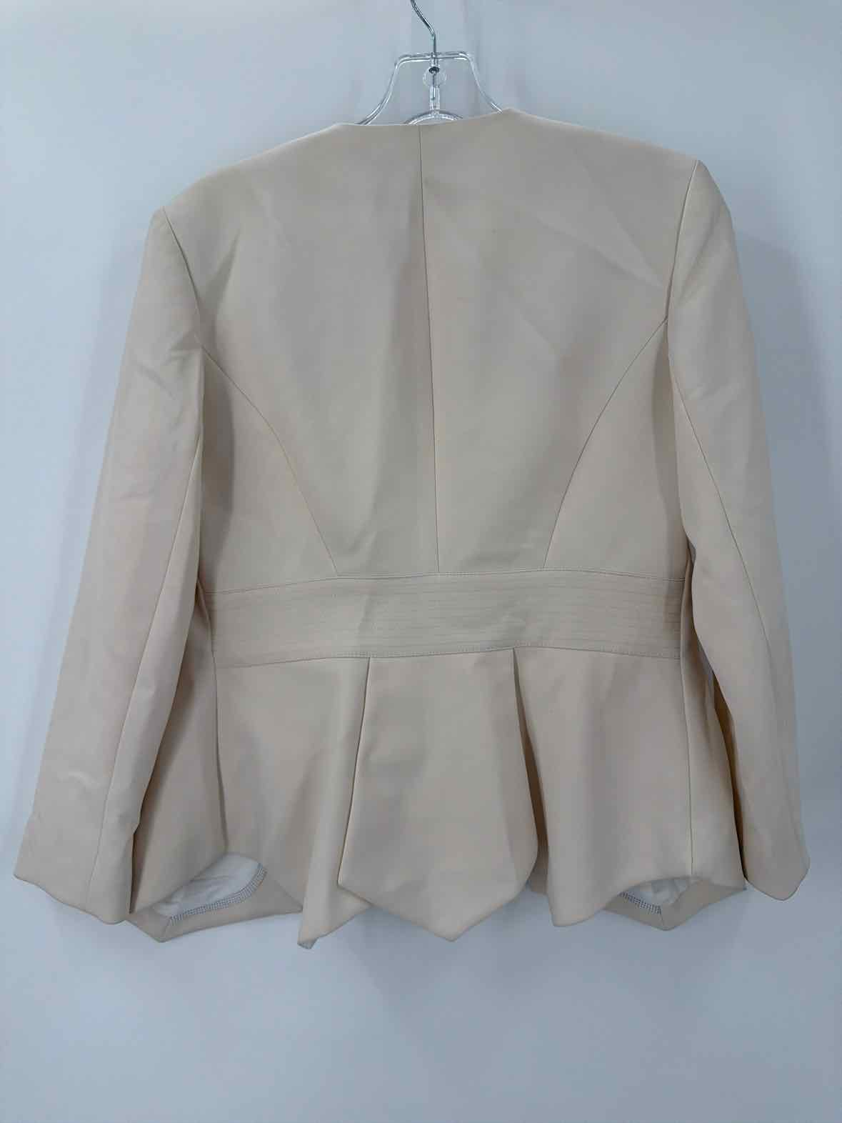 Pre-Owned Iris Setlakwe Ivory Size 4 Blazer | True Fashionistas.