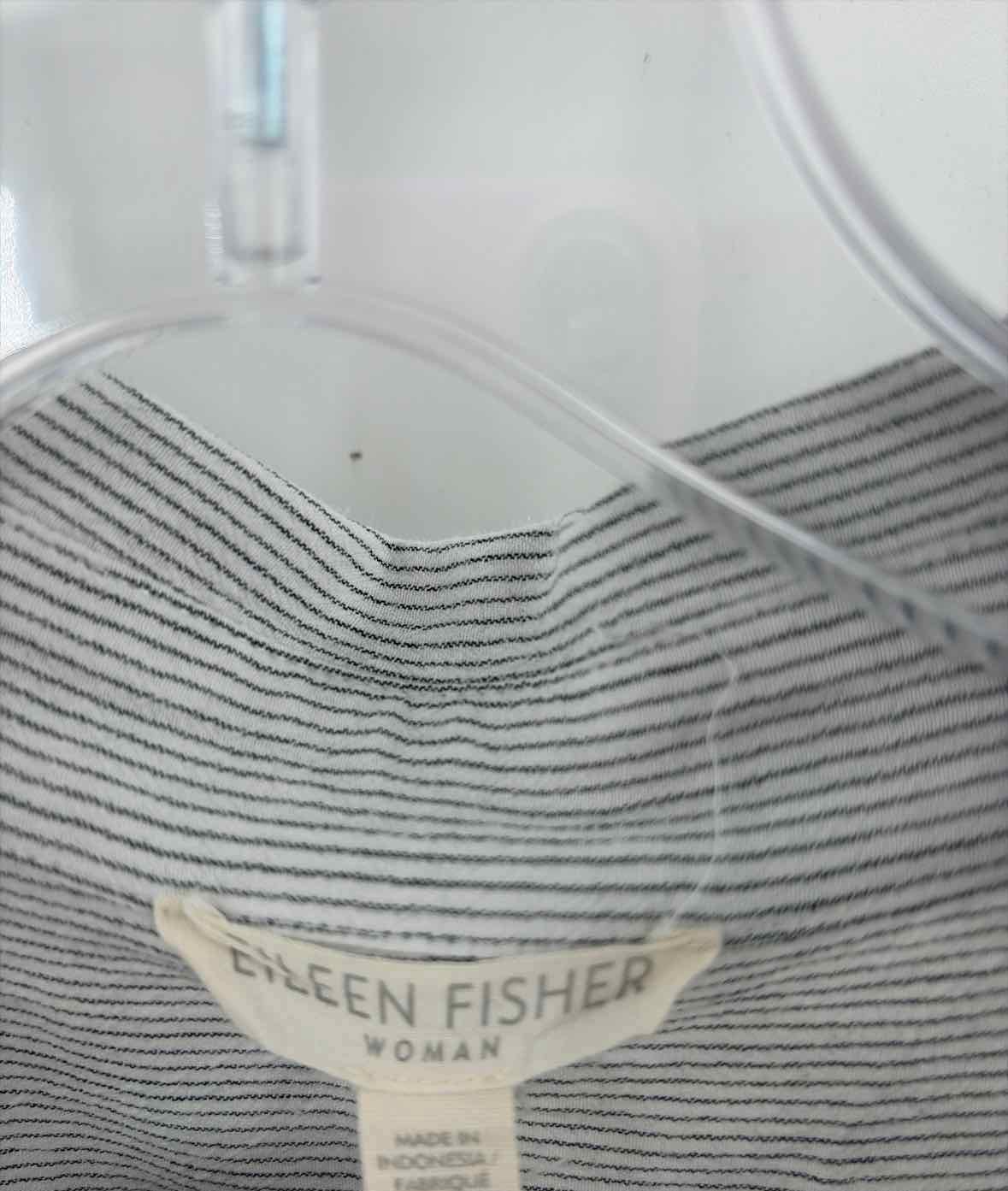 Eileen Fisher White Size 2X Button Down | True Fashionistas.