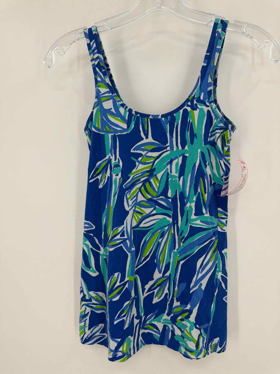 Pre-Owned Lilly Pulitzer Blue Size XS Tank Top | True Fashionistas.