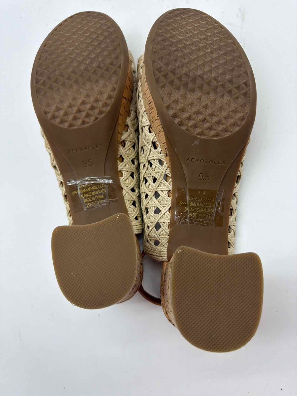 Pre-Owned Aerosoles Tan Size 9.5 Slingback Heels | True Fashionistas.