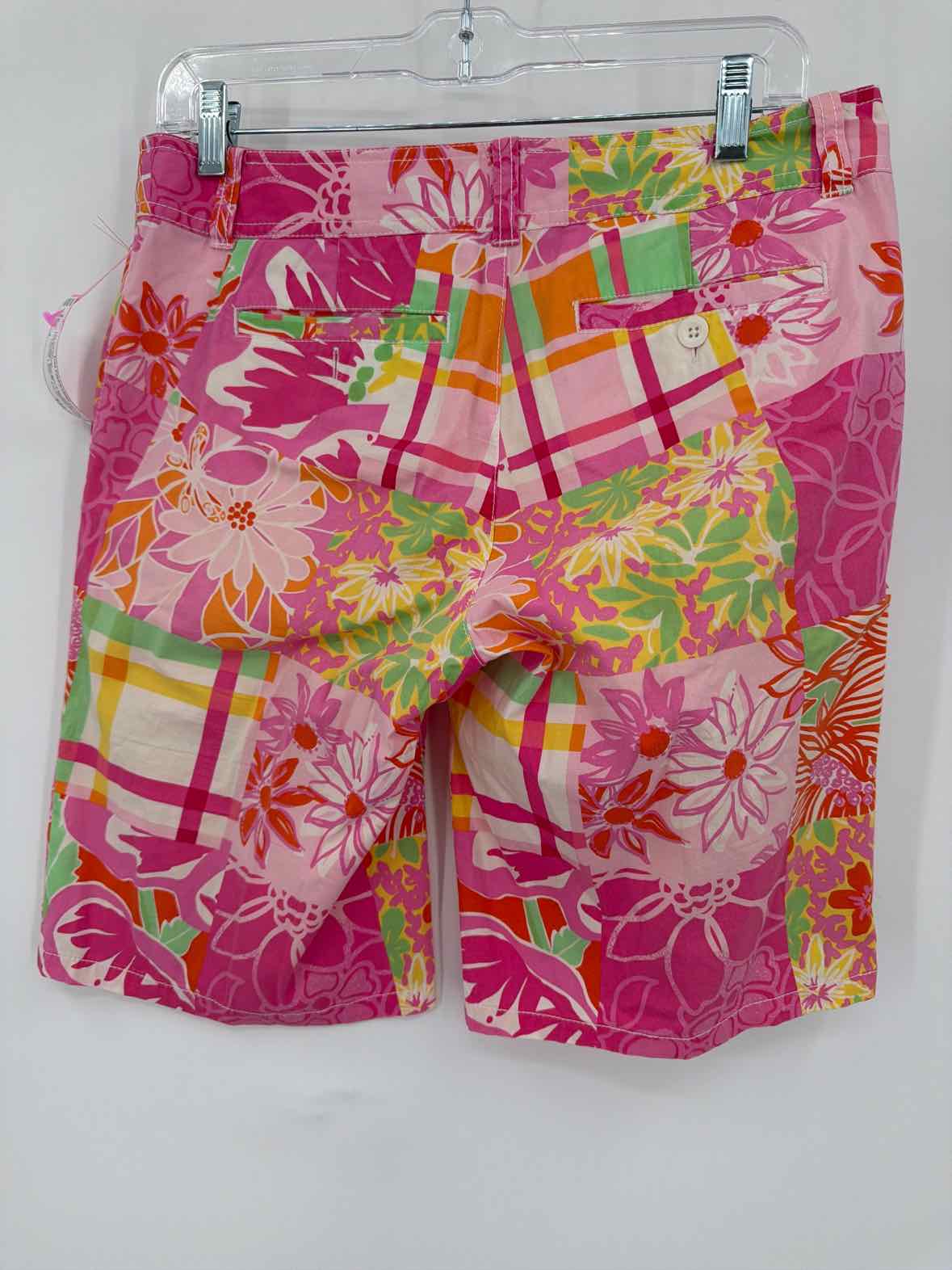 Pre-Owned Lilly Pulitzer Pink Size 4 Printed Shorts | True Fashionistas.