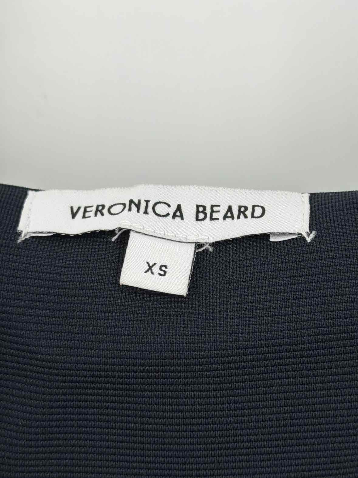 Pre-Owned Veronica Beard Navy Size XS Stripe Short Sleeveless Dress | True Fashionistas.