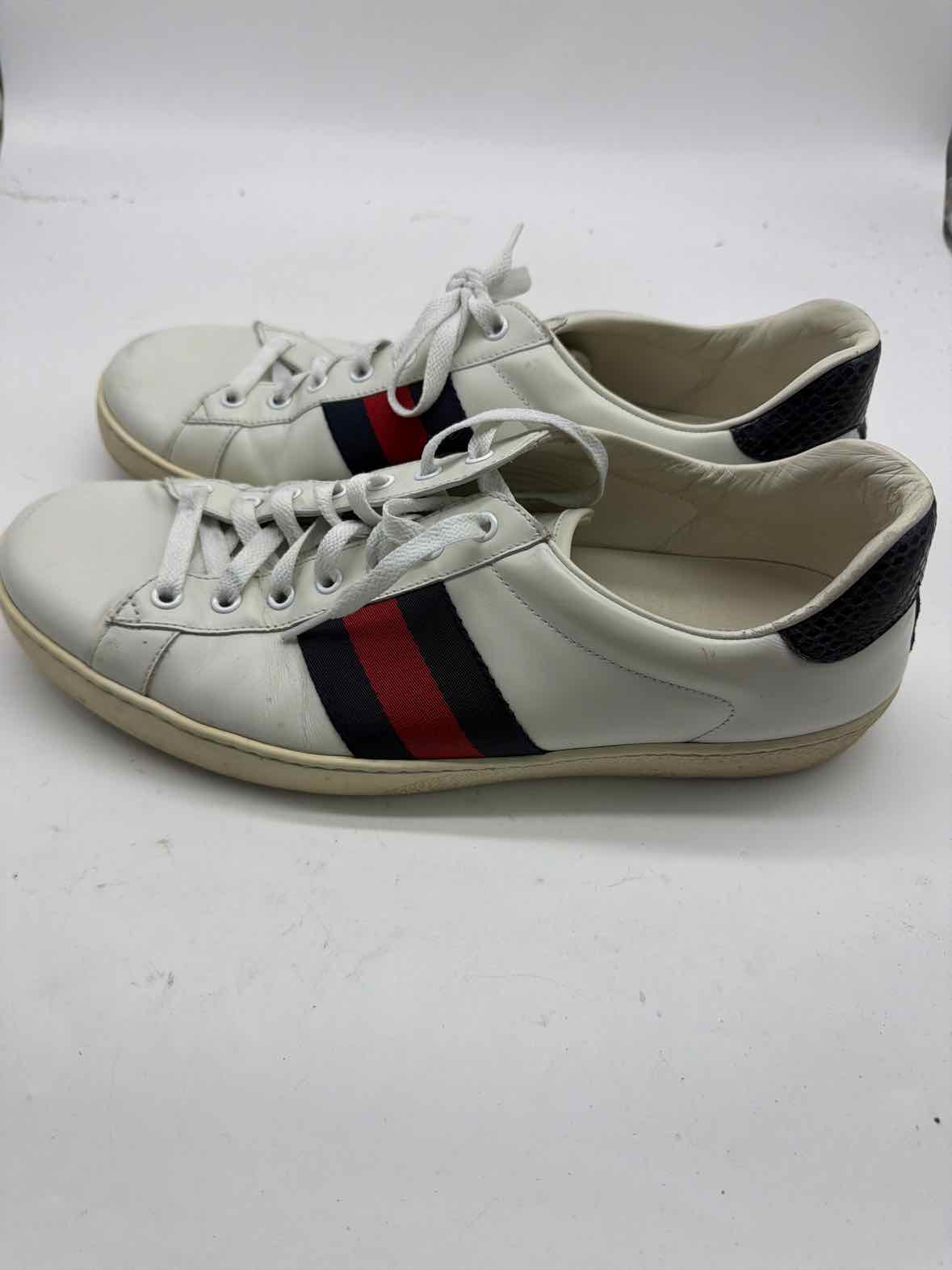 Pre-Owned Gucci White 11 Fashion Sneaker Men's Sneakers | True Fashionistas.