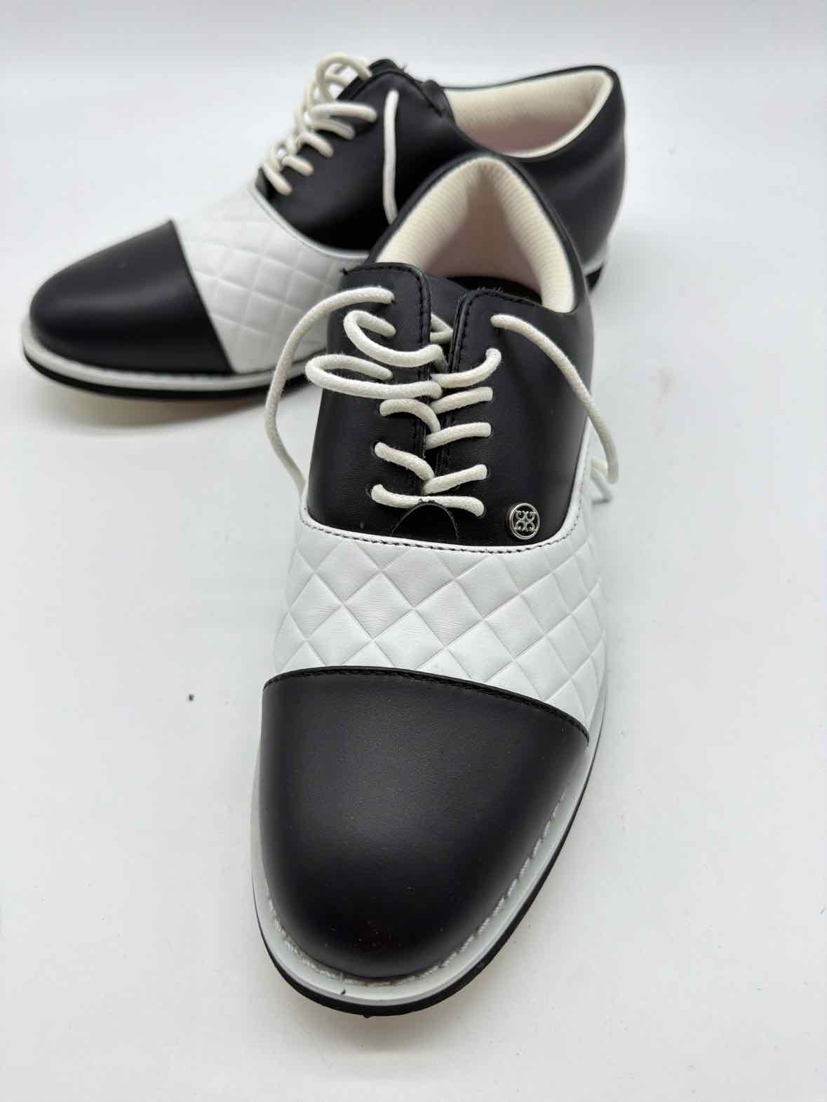 Pre-Owned G Fore White Size 7 Lace Up Golf Shoe | True Fashionistas.