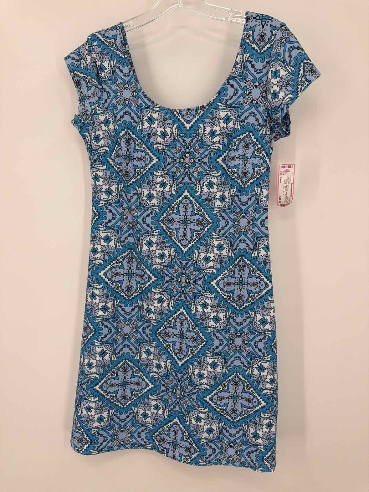 Pre-Owned Kaeli Smith Blue Size Small Short Short Sleeve Dress | True Fashionistas.