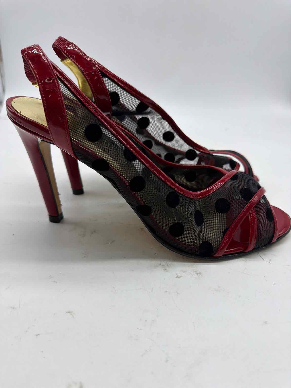 Pre-Owned Marilyn's Black Size 8.5 Slingback Heels | True Fashionistas.