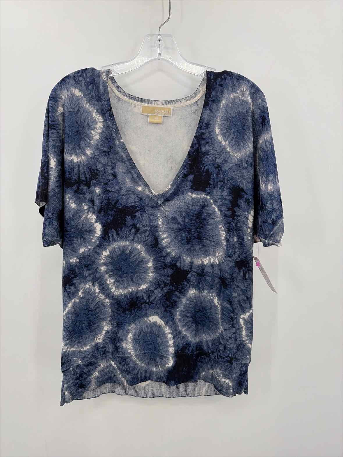 MICHAEL Michael Kors Blue Size Large Sweater | True Fashionistas.