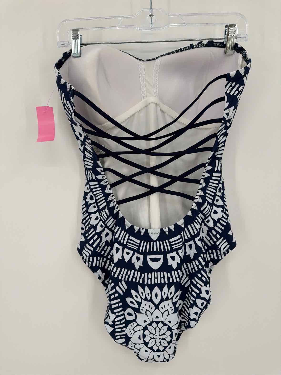Pre-Owned Trina Turk Navy Size 12 One-Piece | True Fashionistas.