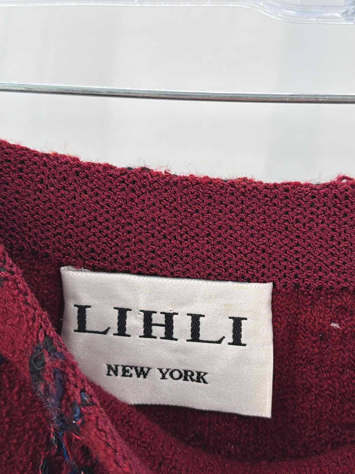Pre-Owned LIHLI Red Size 8 Knit Pencil Skirt | True Fashionistas.