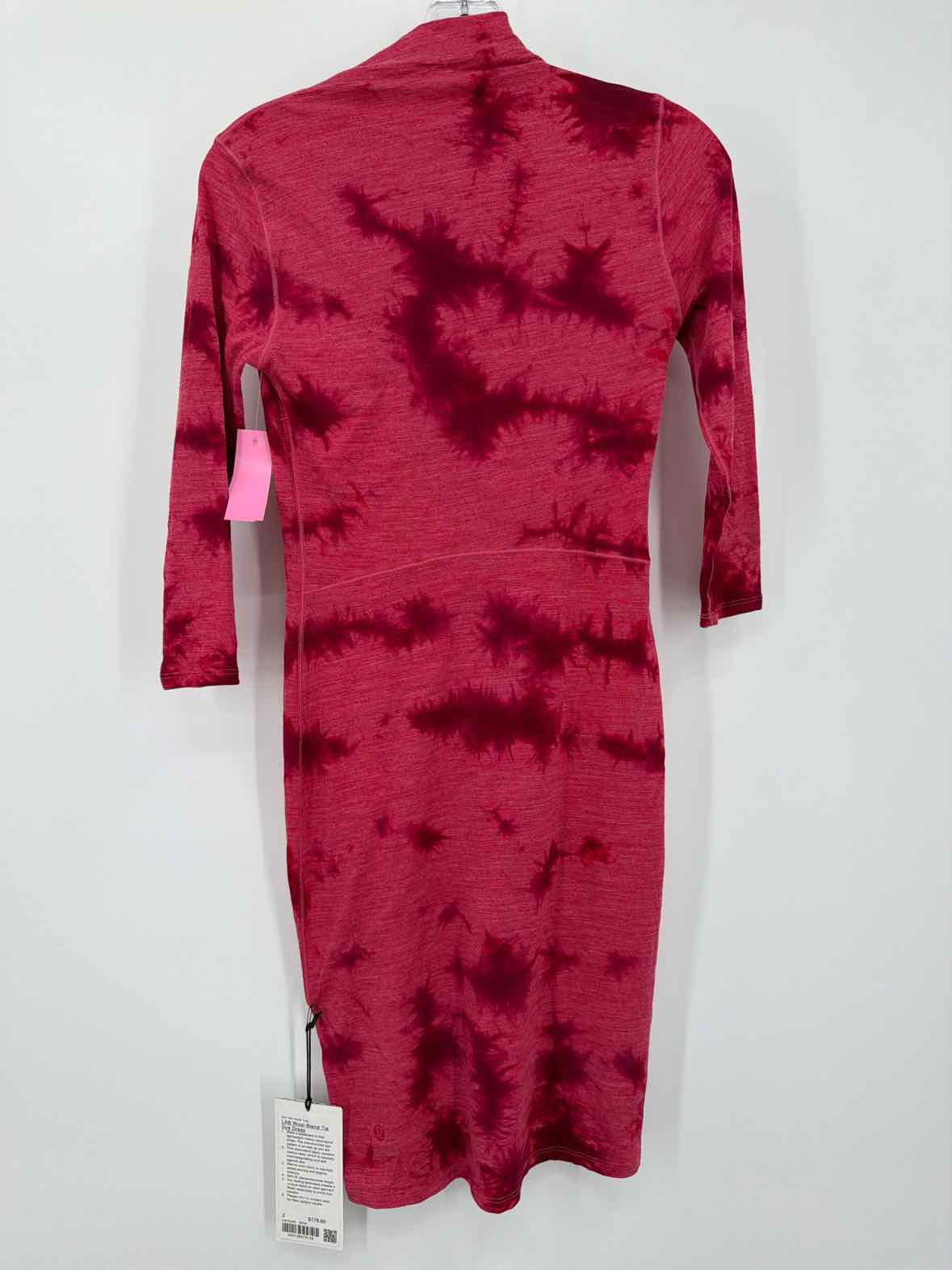 Pre-Owned Lululemon Red Size 2 Short Long Sleeve Dress | True Fashionistas.