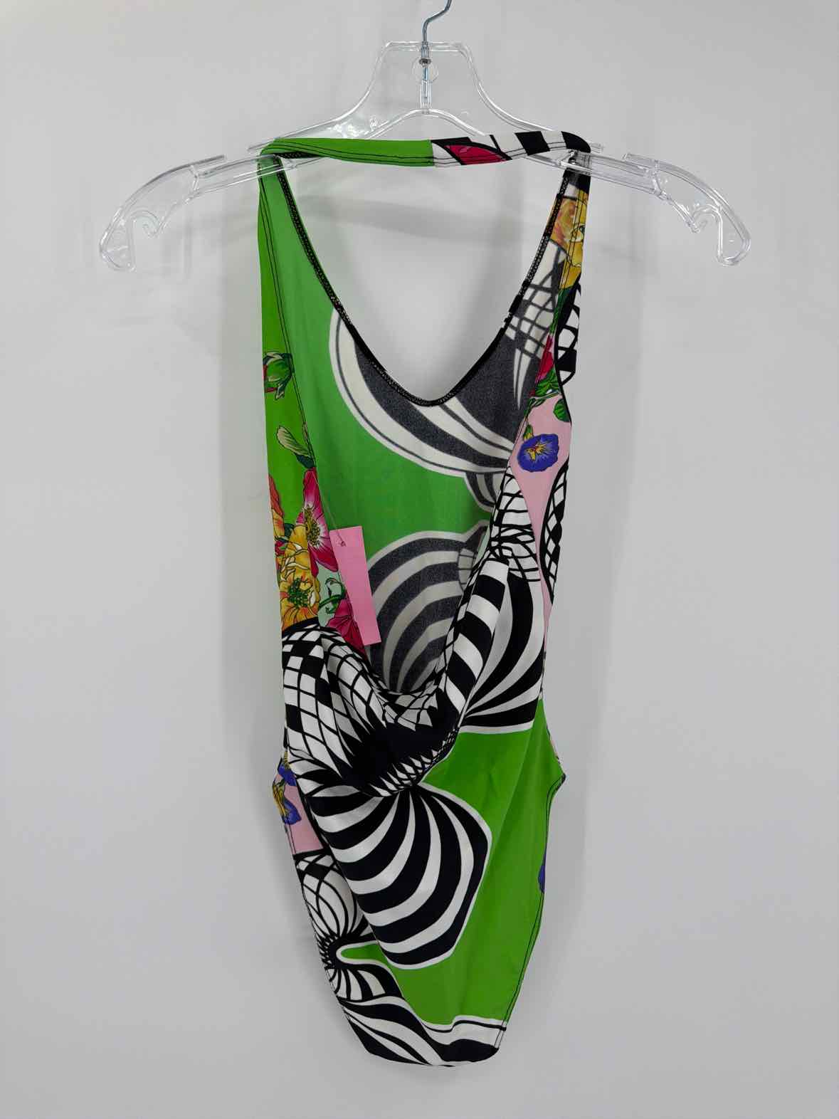 Pre-Owned Versus By Versace Green Size 40 One-Piece | True Fashionistas.