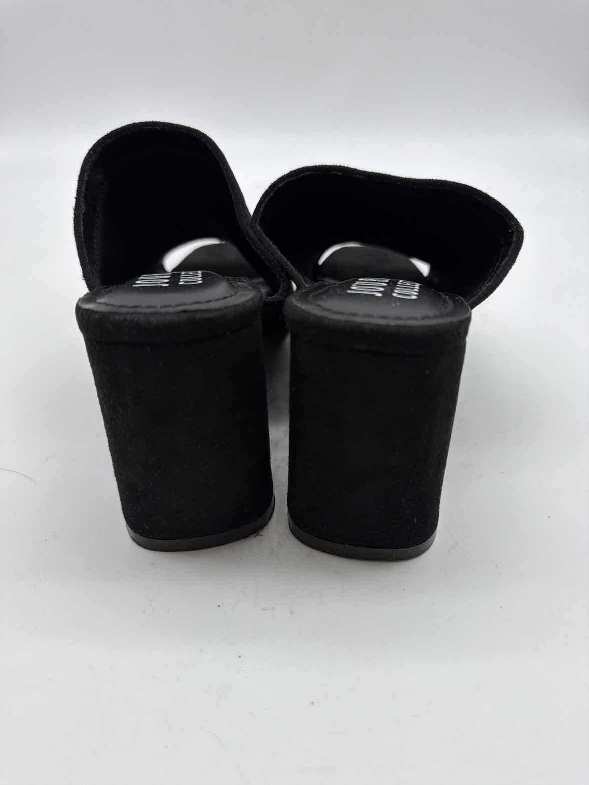 Pre-Owned Journee Collection Black Size 7.5 Mule Heels | True Fashionistas.