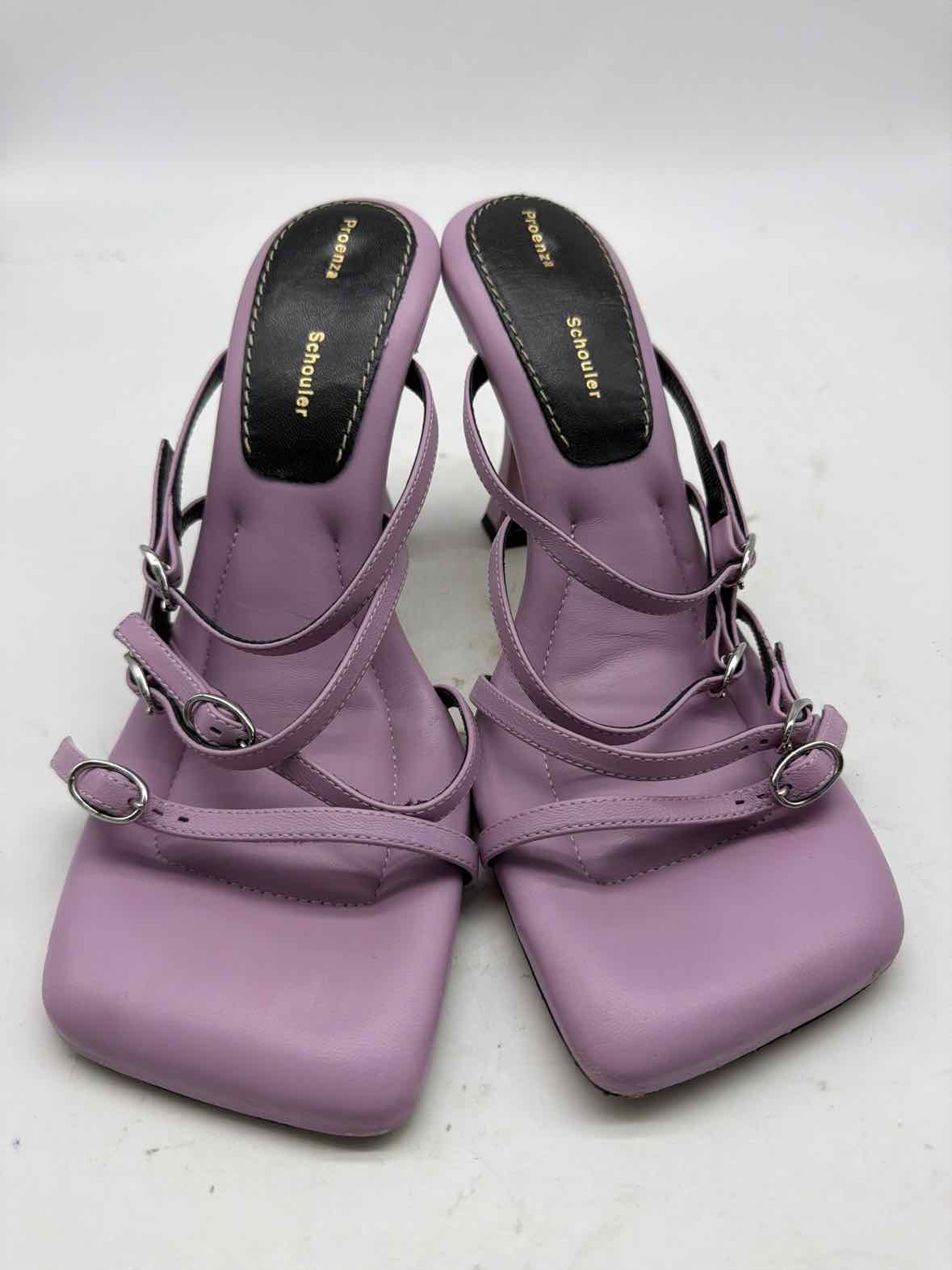 Pre-Owned Proenza Schouler Purple Size 7 Mule Heels | True Fashionistas.