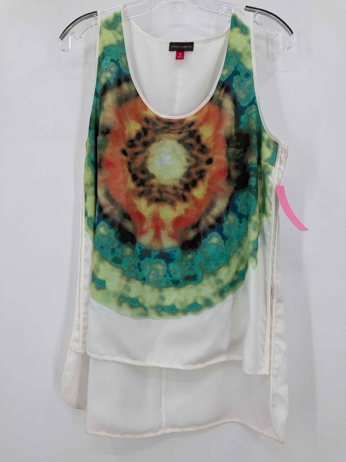 Pre-Owned Vince Camuto White Size Medium Tank Top | True Fashionistas.